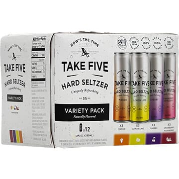 Take Five Hard Seltzer Variety Pack