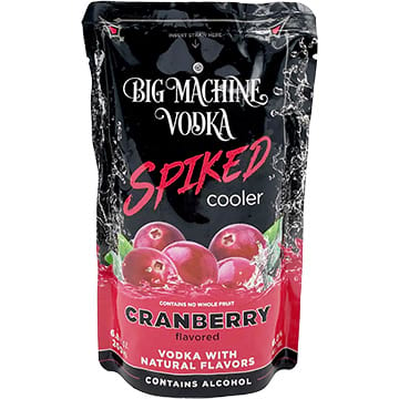 Big Machine Vodka Spiked Cooler Cranberry