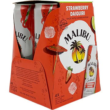 Malibu Strawberry Daiquiri Cocktail