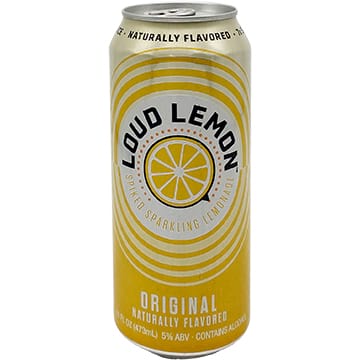 Loud Lemon Spiked Sparkling Lemonade Original