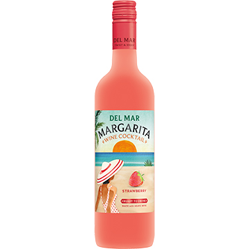 Del Mar Margarita Strawberry Wine Cocktail