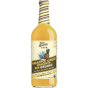 Tres Agaves Organic Pineapple Ginger Margarita Mix