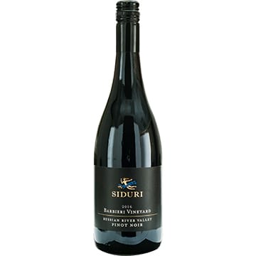 Siduri Barbieri Vineyard Pinot Noir 2016