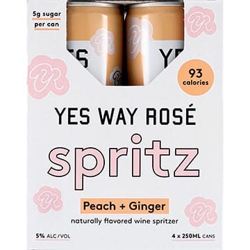Yes Way Rose Peach + Ginger Spritz