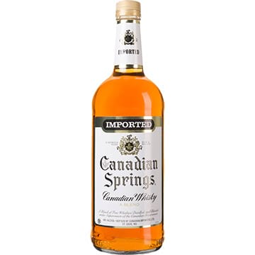 Canadian Springs Whiskey