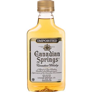 Canadian Springs Whiskey