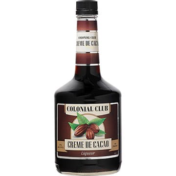 Colonial Club Creme de Cacao Dark Liqueur