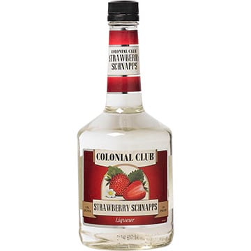 Colonial Club Strawberry Schnapps Liqueur