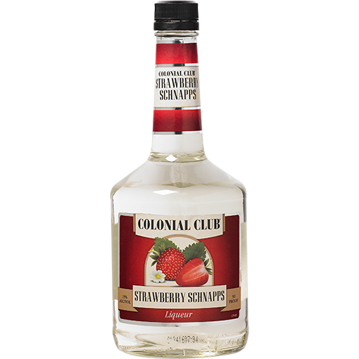 Colonial Club Strawberry Schnapps Liqueur | GotoLiquorStore