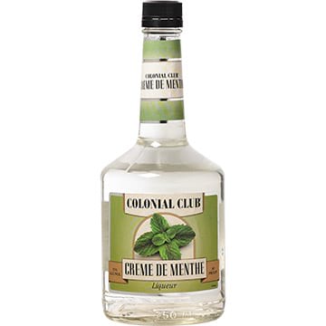 Colonial Club Creme de Menthe White Liqueur