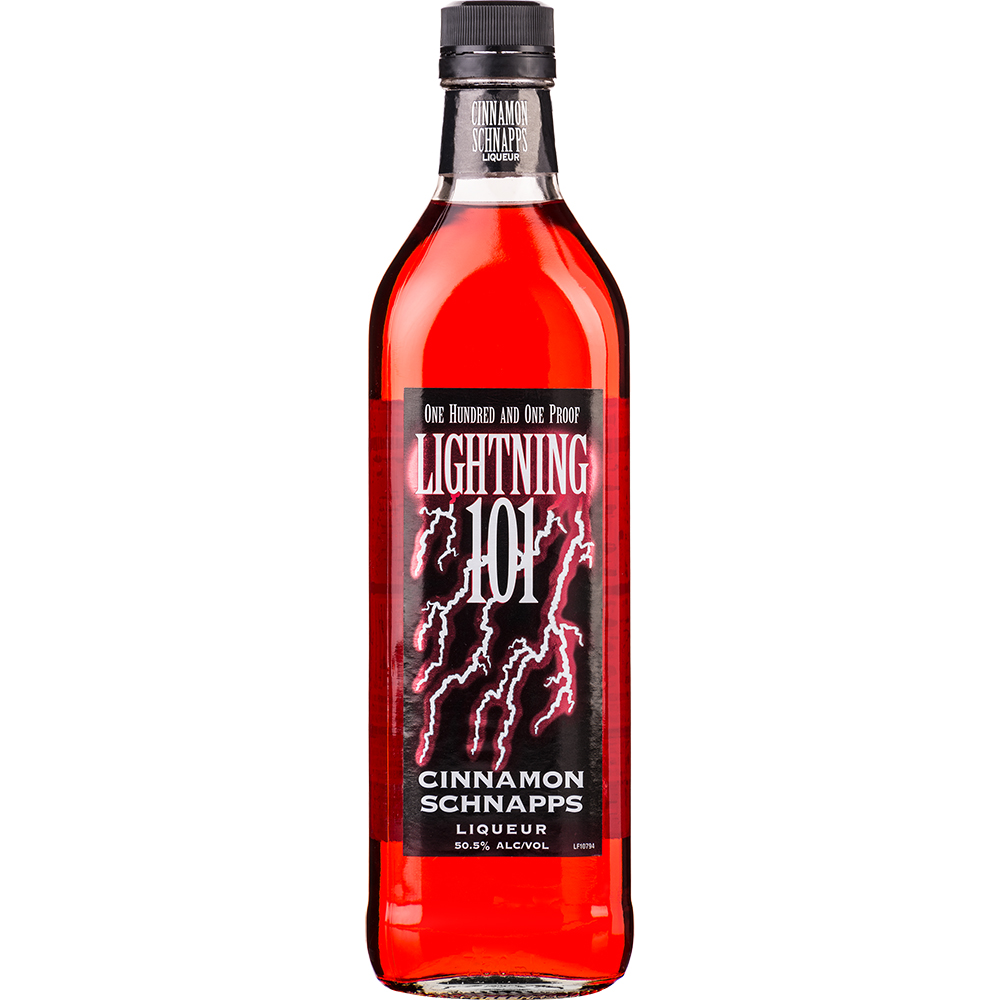 Lightning 101 Cinnamon Schnapps Liqueur | GotoLiquorStore