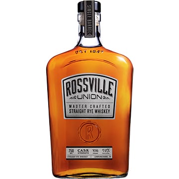 Rossville Union Master Crafted Single Barrel Straight Rye Whiskey