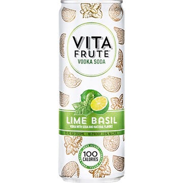 Vita Frute Lime Basil Vodka Soda