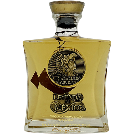 Leyenda De Mexico Blanco Tequila with 24 Gold Flake - Old Town Tequila