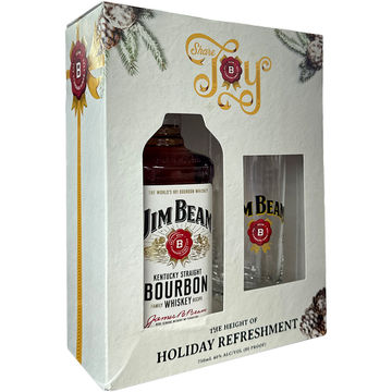 Jim Beam Bourbon Gift Set with Highball Glass