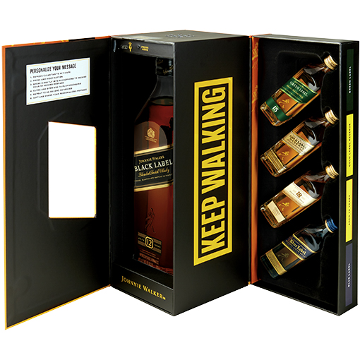 Picture of Johnnie Walker Black Label Moments To Share Voice Recorder Gift Set