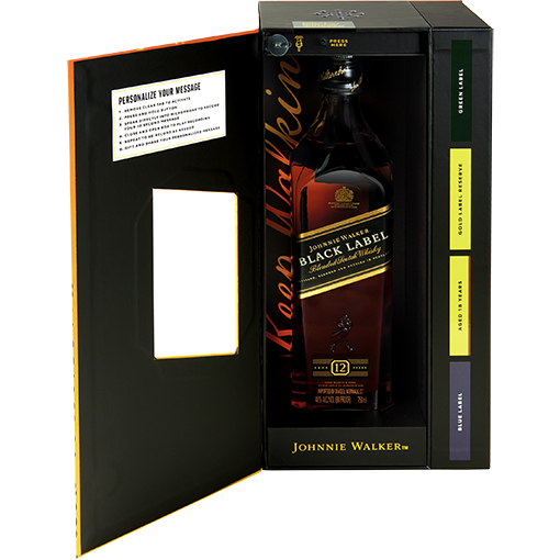 Picture of Johnnie Walker Black Label Moments To Share Voice Recorder Gift Set