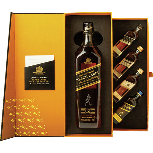 Picture of Johnnie Walker Black Label Plus Discovery Set
