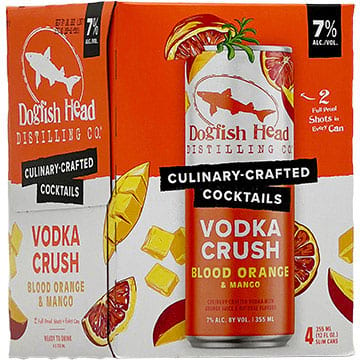 Dogfish Head Blood Orange & Mango Vodka Crush