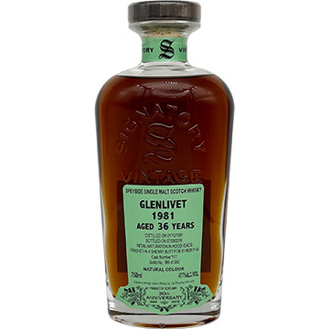 Signatory Vintage 30th Anniversary Glenlivet 36 Year Old