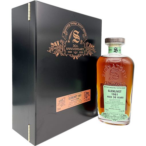 Signatory Vintage 30th Anniversary Glenlivet 36 Year Old