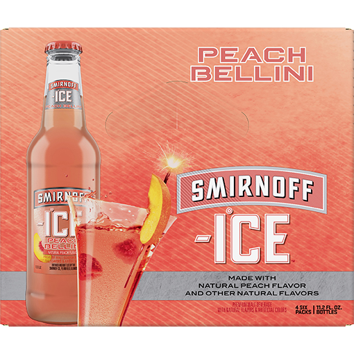 Picture of Smirnoff Ice Peach Bellini