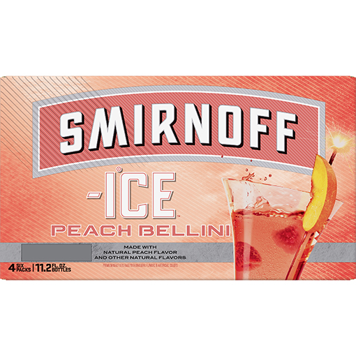 Picture of Smirnoff Ice Peach Bellini