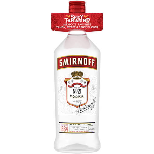 Picture of Smirnoff No. 21 Vodka with 50ml Spicy Tamarind Vodka