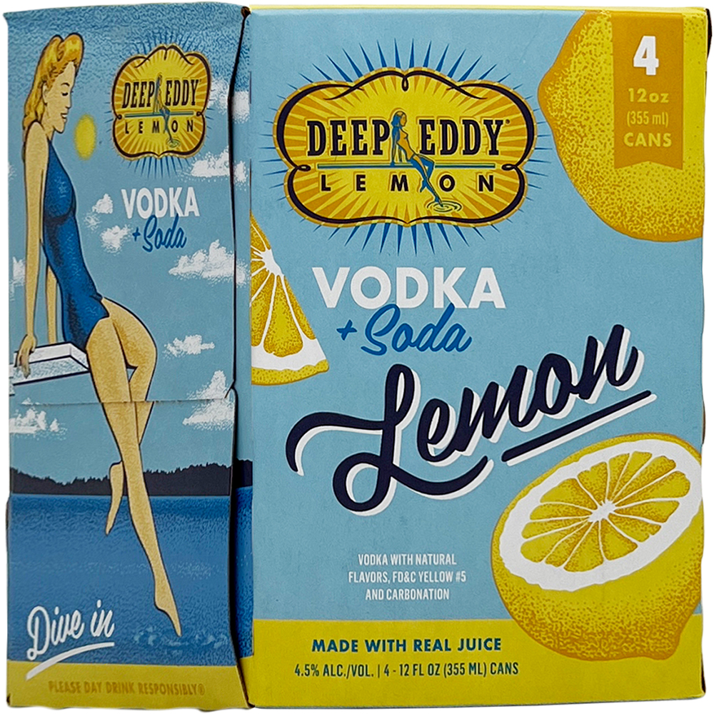 Deep Eddy Lemon Vodka Soda Gotoliquorstore 0815