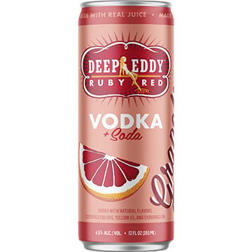 Deep Eddy Grapefruit Vodka Soda