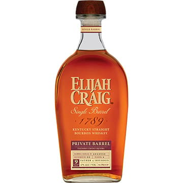 Elijah Craig 9 Year Old 94 Proof Private Barrel Bourbon
