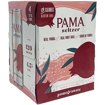 Pama Pomegranate Seltzer