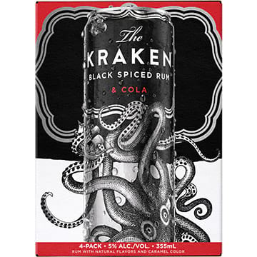 Kraken Black Spiced Rum & Cola