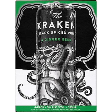 Kraken Black Spiced Rum & Ginger Beer