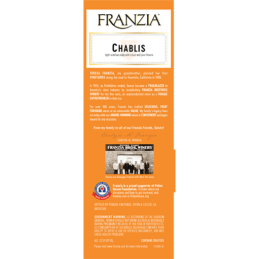 Picture of Franzia Chablis