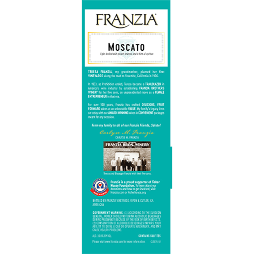 Picture of Franzia Moscato