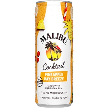 Malibu Pineapple Bay Breeze Cocktail