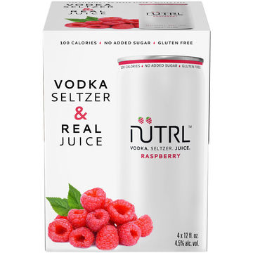 NUTRL Raspberry Vodka Seltzer