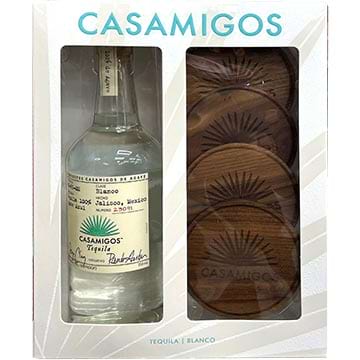 Casamigos Blanco Tequila Gift Set with Coasters