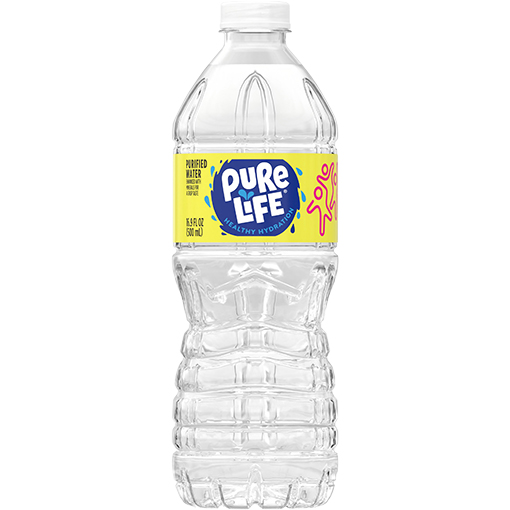 Nestlé Pure Life Purified Bottled Water, 16.9 Oz, Case Of 24 Bottles