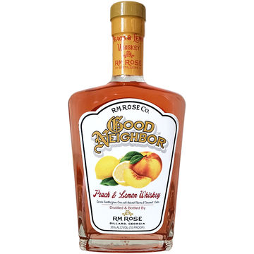 RM Rose Good Neighbor Peach & Lemon Whiskey