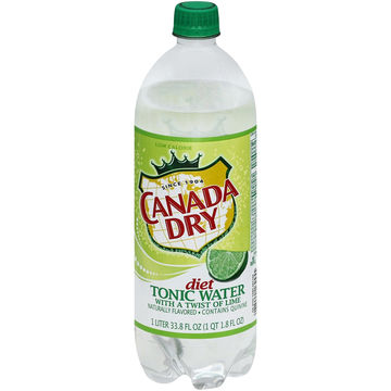 Canada Dry Diet Tonic Water with Lime