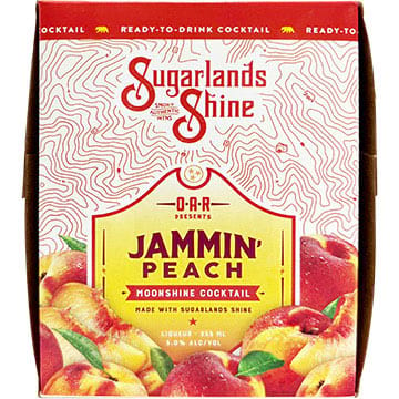 Sugarlands Shine Jammin' Peach Moonshine Cocktail