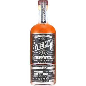 Clyde May's 6 Year Old Single Barrel Bourbon