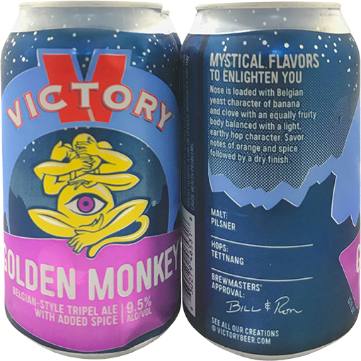 Victory Brewing Company Golden Monkey, 72 fl oz