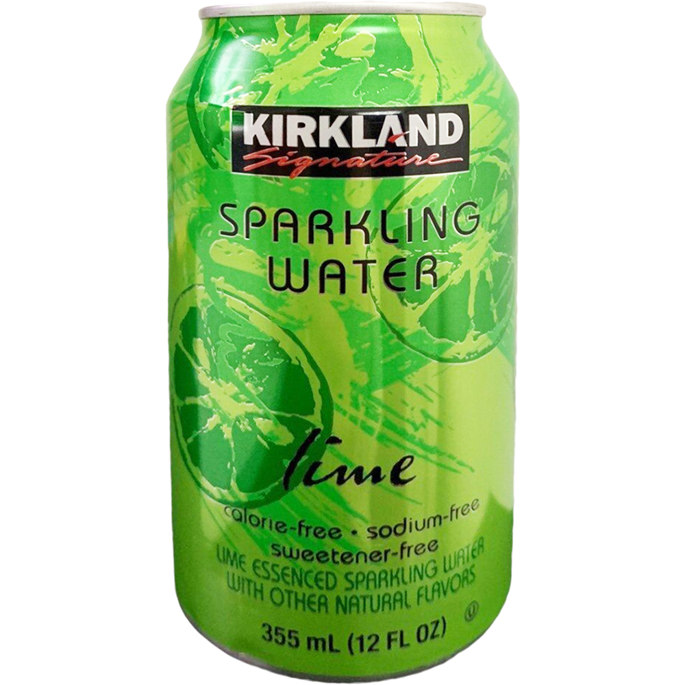 Kirkland Signature Lime Sparkling Water GotoLiquorStore