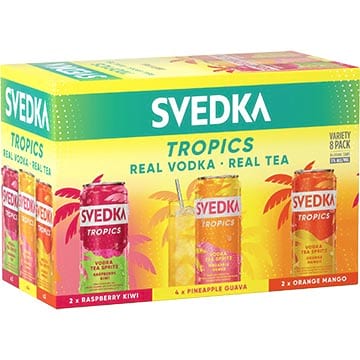 Svedka Tropics Vodka Tea Spritz Variety Pack