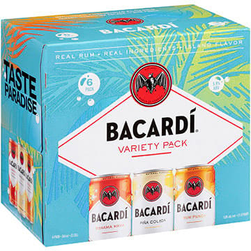 Bacardi Taste Paradise Rum Cocktail Variety Pack