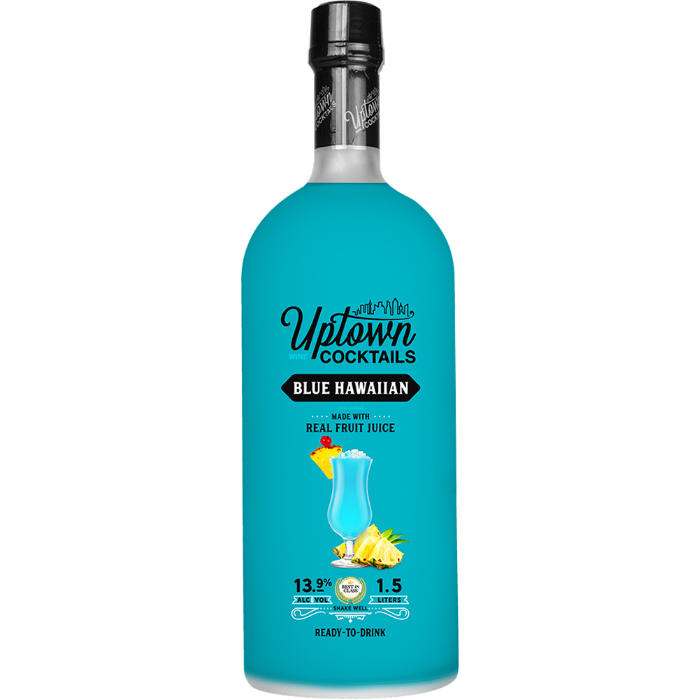 blue hawaiian wine cooler