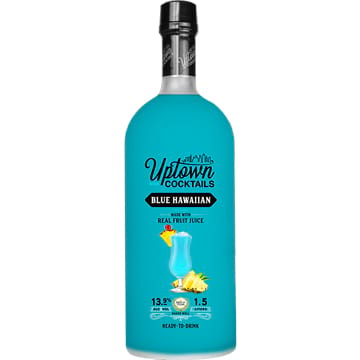 Uptown Wine Cocktails Blue Hawaiian